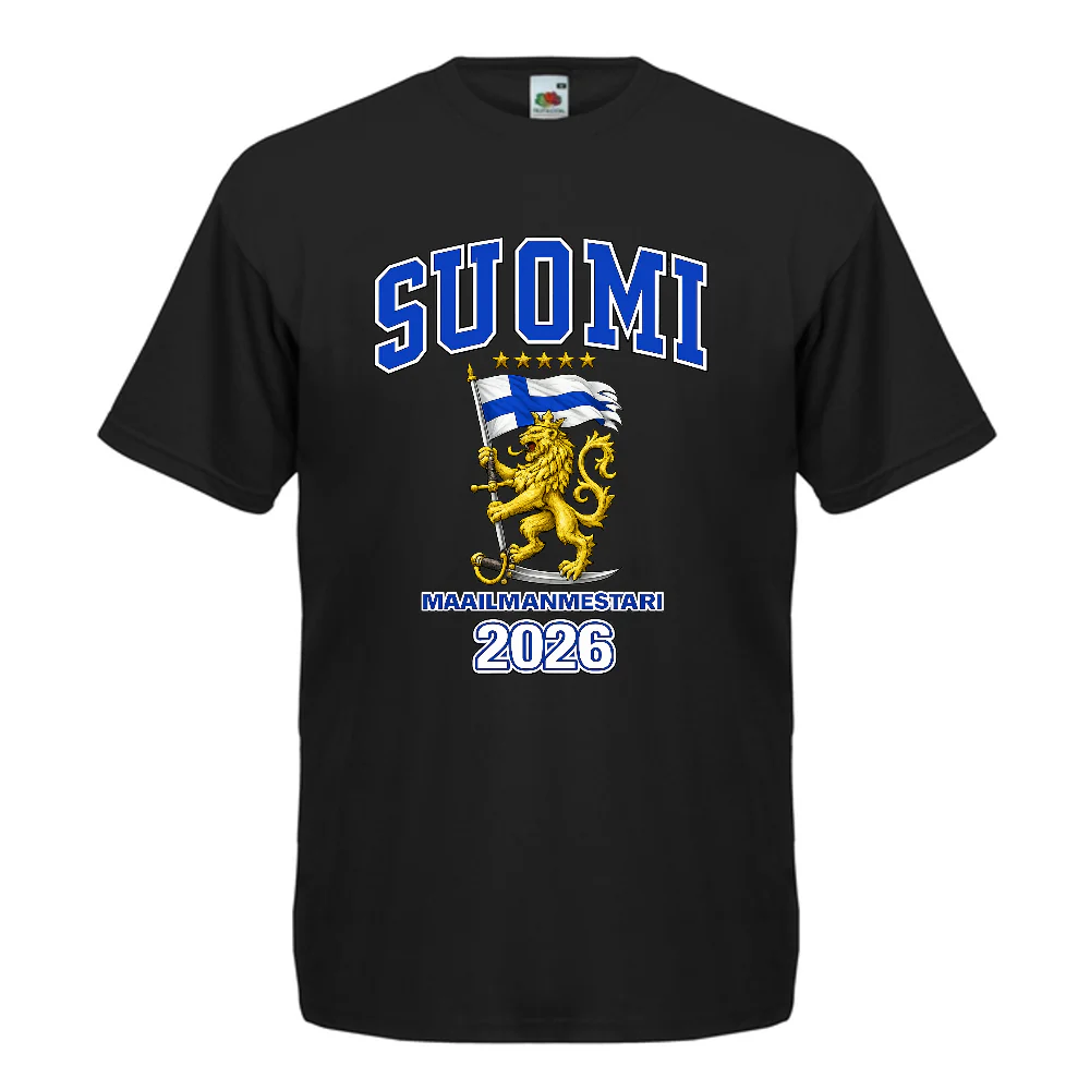 T-PAITA - SUOMI MAAILMANMESTARI 2026 (00 779S)