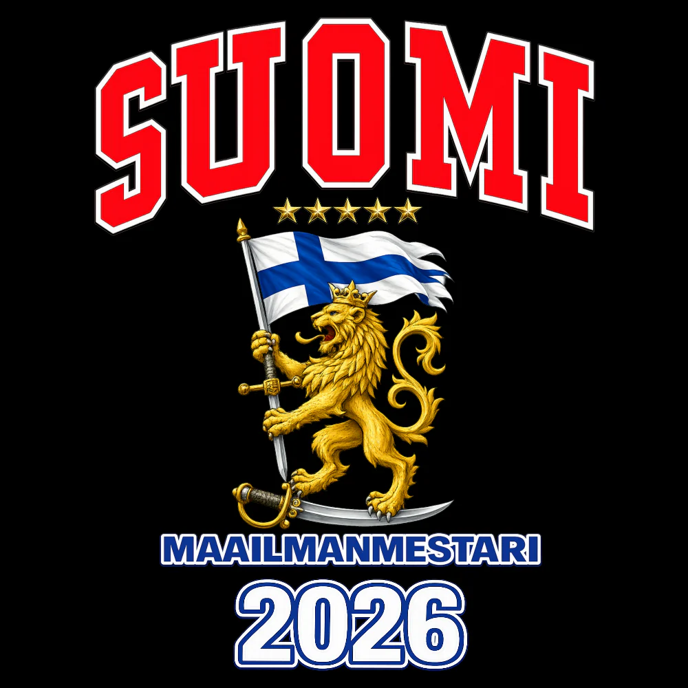T-PAITA - SUOMI MAAILMANMESTARI 2026 (00 779) - Image 2