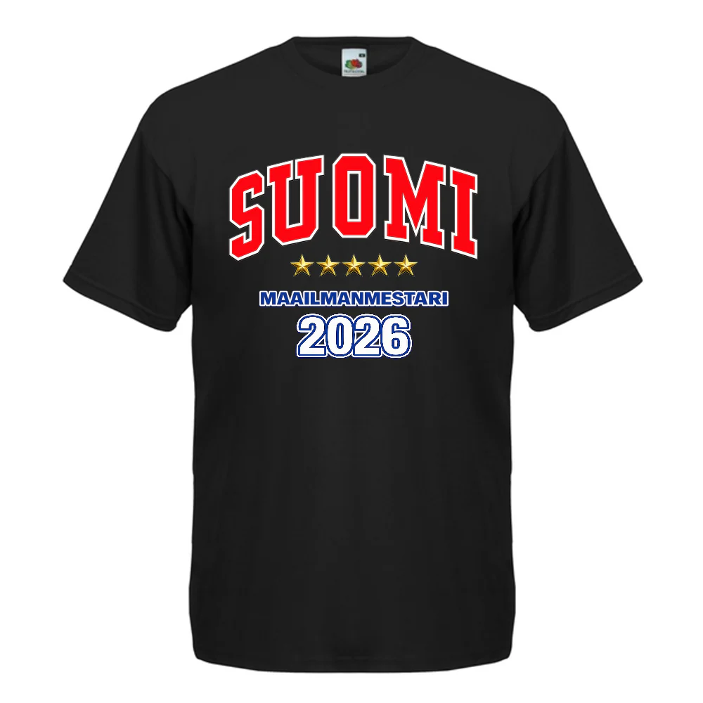 T-PAITA - SUOMI MAAILMANMESTARI 2026 (00 782)