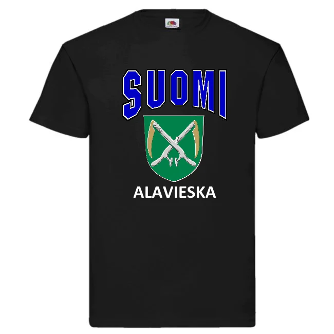 T-PAITA - SUOMI VAAKUNA - ALAVIESKA