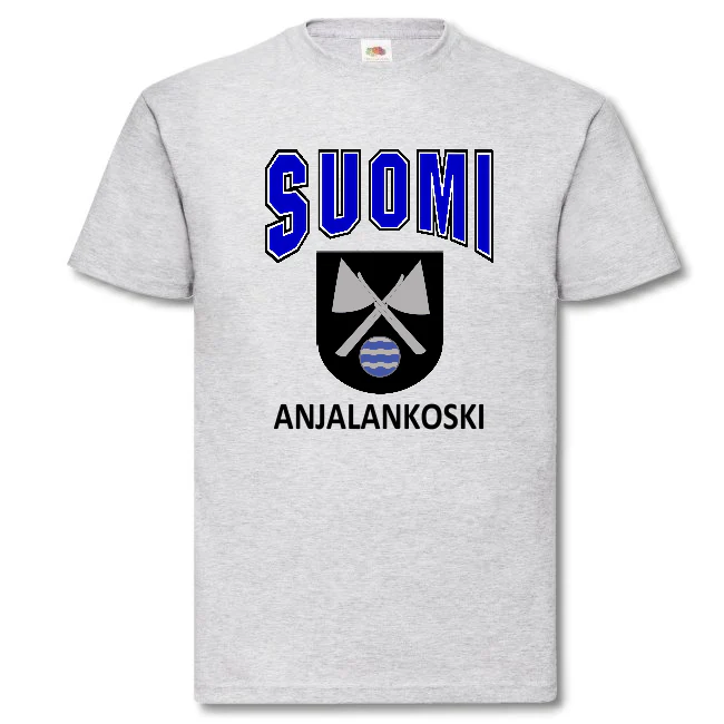T-PAITA - SUOMI VAAKUNA - ANJALANKOSKI - Image 2