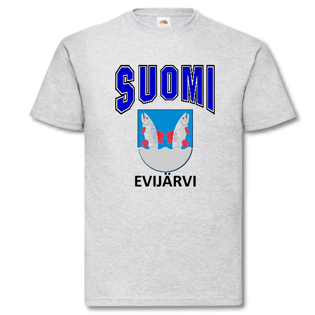 T-PAITA - SUOMI VAAKUNA - EVIJÄRVI - Image 2