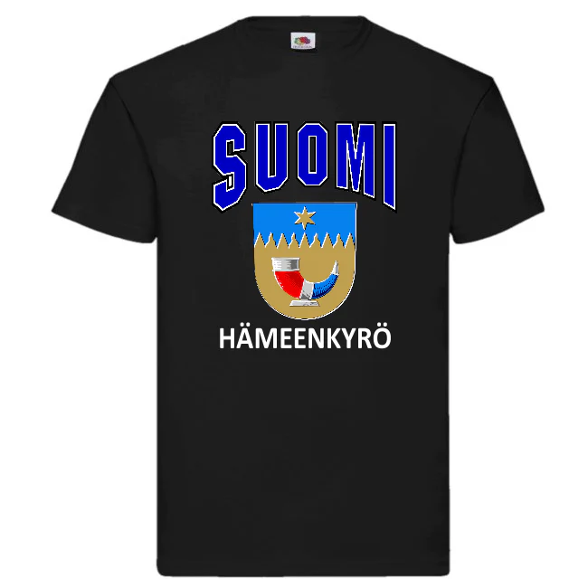 T-PAITA - SUOMI VAAKUNA - HĂMEENKYRĂ
