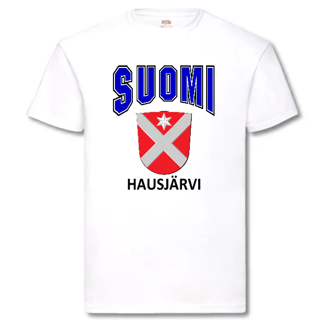 T-PAITA - SUOMI VAAKUNA - HAUSJÄRVI - Image 3