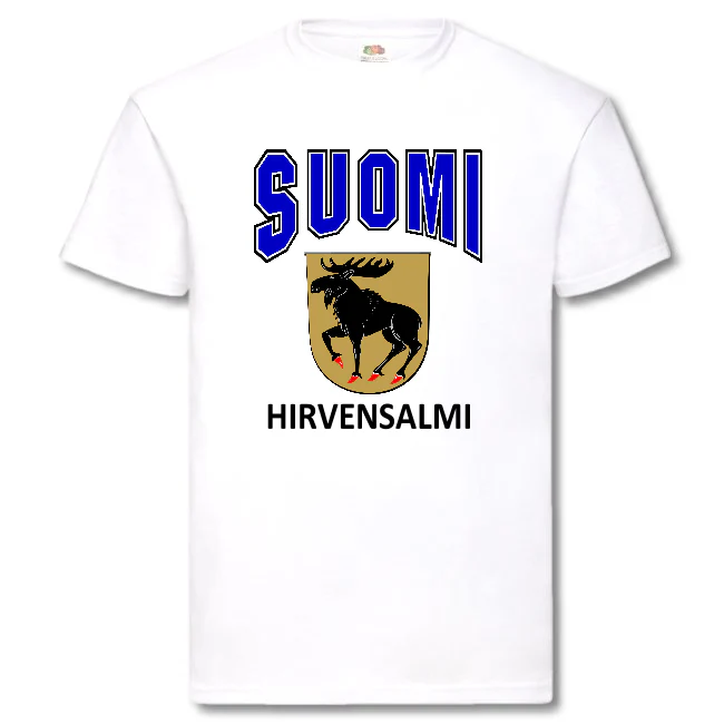 T-PAITA - SUOMI VAAKUNA - HIRVENSALMI - Image 3