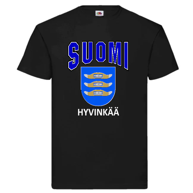 T-PAITA - SUOMI VAAKUNA - HYVINKÄÄ