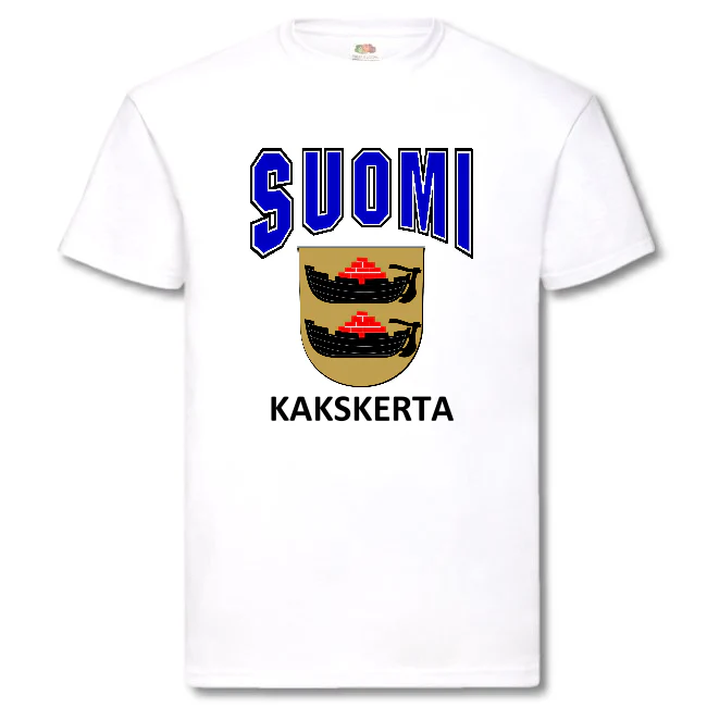 T-PAITA - SUOMI VAAKUNA - KAKSKERTA - Image 3