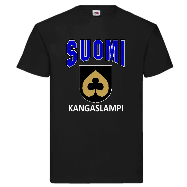 T-PAITA - SUOMI VAAKUNA - KANGASLAMPI