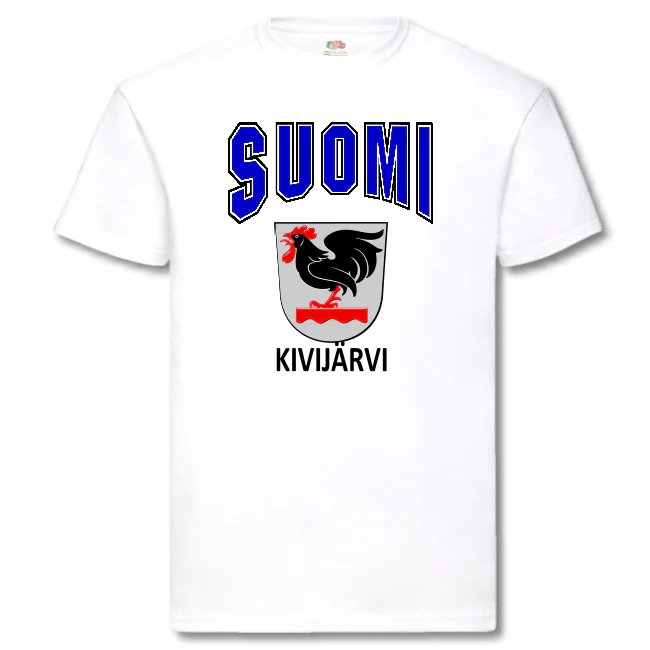 T-PAITA - SUOMI VAAKUNA - KIVIJÄRVI - Image 3