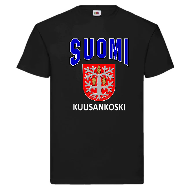 T-PAITA - SUOMI VAAKUNA - KUUSANKOSKI