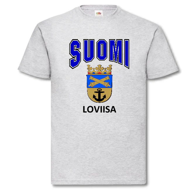 T-PAITA - SUOMI VAAKUNA - LOVIISA - Image 2