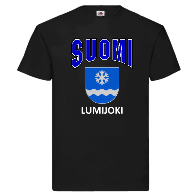 T-PAITA - SUOMI VAAKUNA - LUMIJOKI