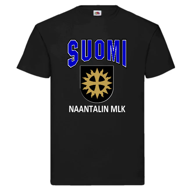 T-PAITA - SUOMI VAAKUNA - NAANTALIN MLK