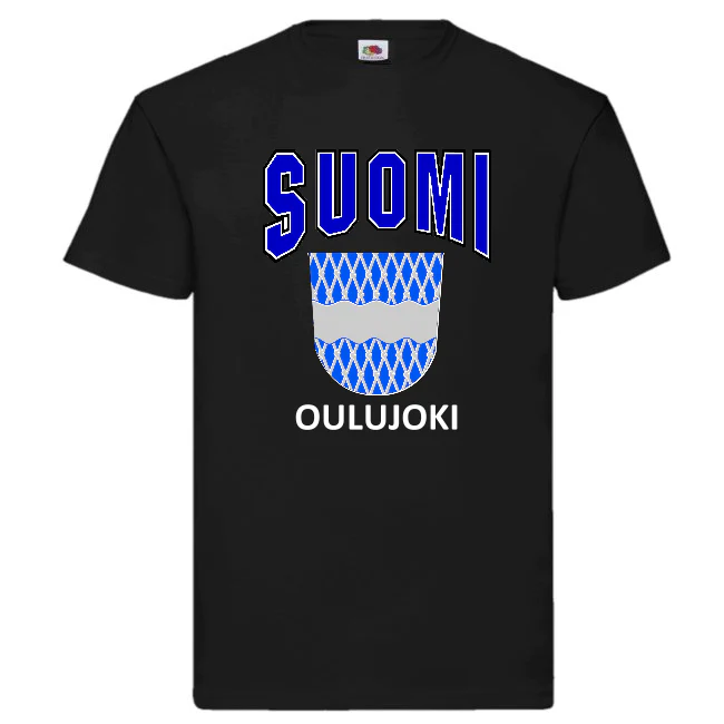 T-PAITA - SUOMI VAAKUNA - OULUJOKI