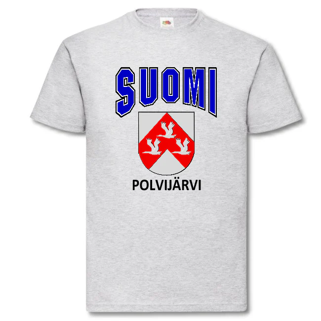 T-PAITA - SUOMI VAAKUNA - POLVIJÄRVI - Image 2