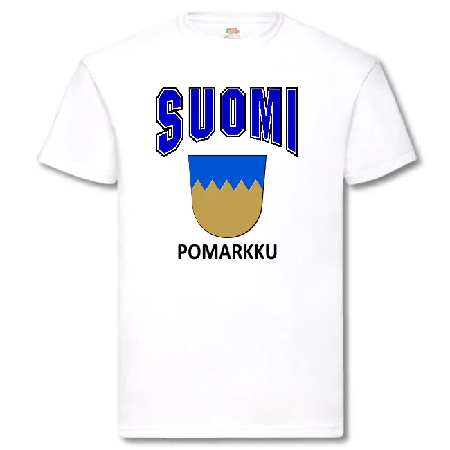 T-PAITA - SUOMI VAAKUNA - POMARKKU
