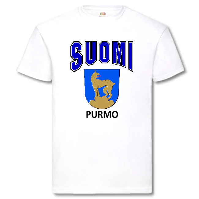 T-PAITA - SUOMI VAAKUNA - PURMO