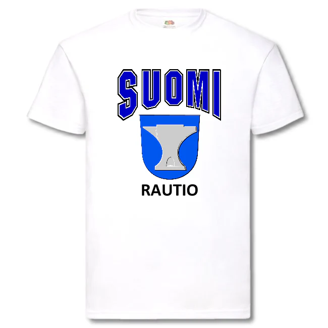 T-PAITA - SUOMI VAAKUNA - RAUTIO