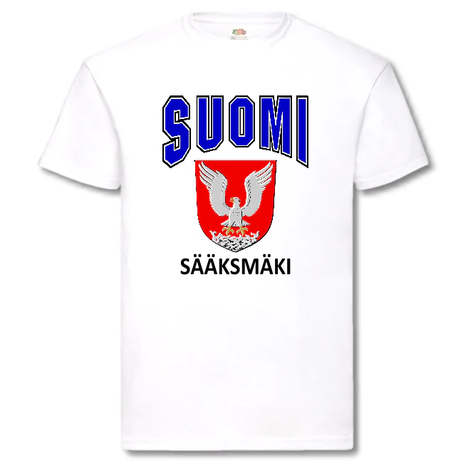 T-PAITA - SUOMI VAAKUNA - SĂĂKSMĂKI