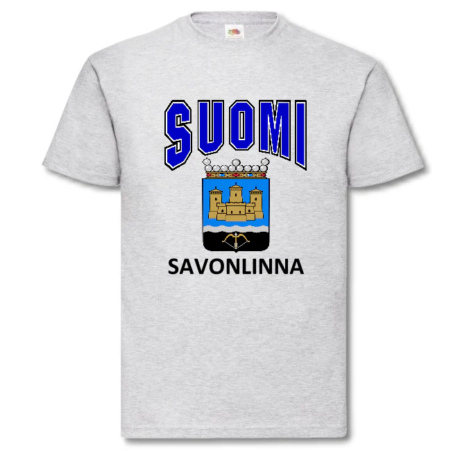T-PAITA - SUOMI VAAKUNA - SAVONLINNA - Image 2
