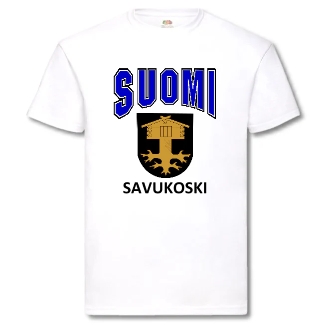 T-PAITA - SUOMI VAAKUNA - SAVUKOSKI