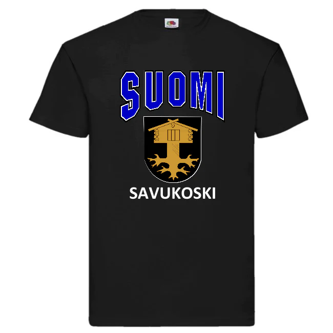 T-PAITA - SUOMI VAAKUNA - SAVUKOSKI - Image 3