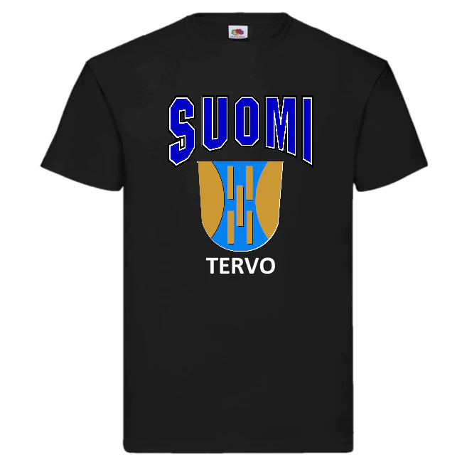 T-PAITA - SUOMI VAAKUNA - TERVO