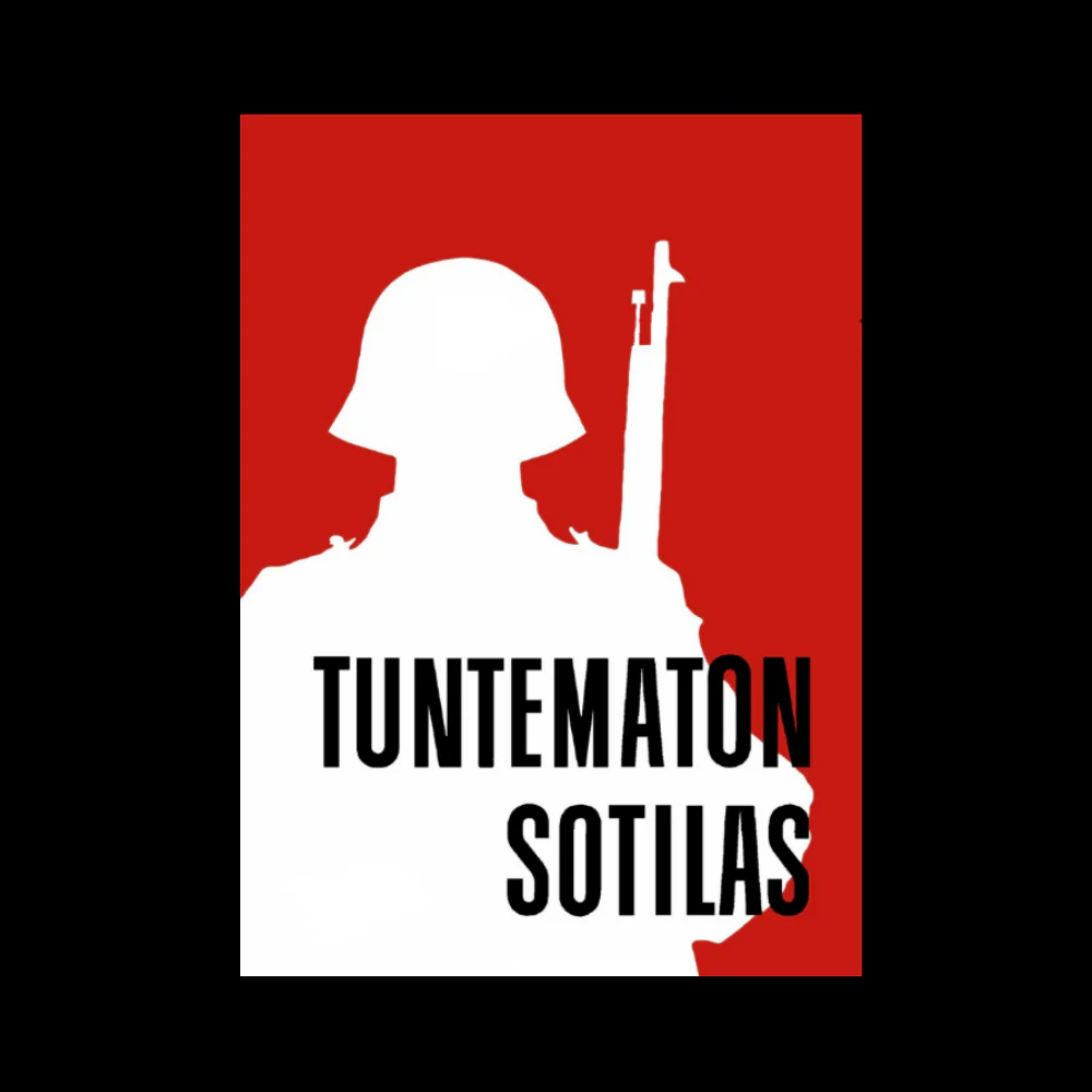 T-PAITA - TUNTEMATON SOTILAS musta (00 415) - Image 2