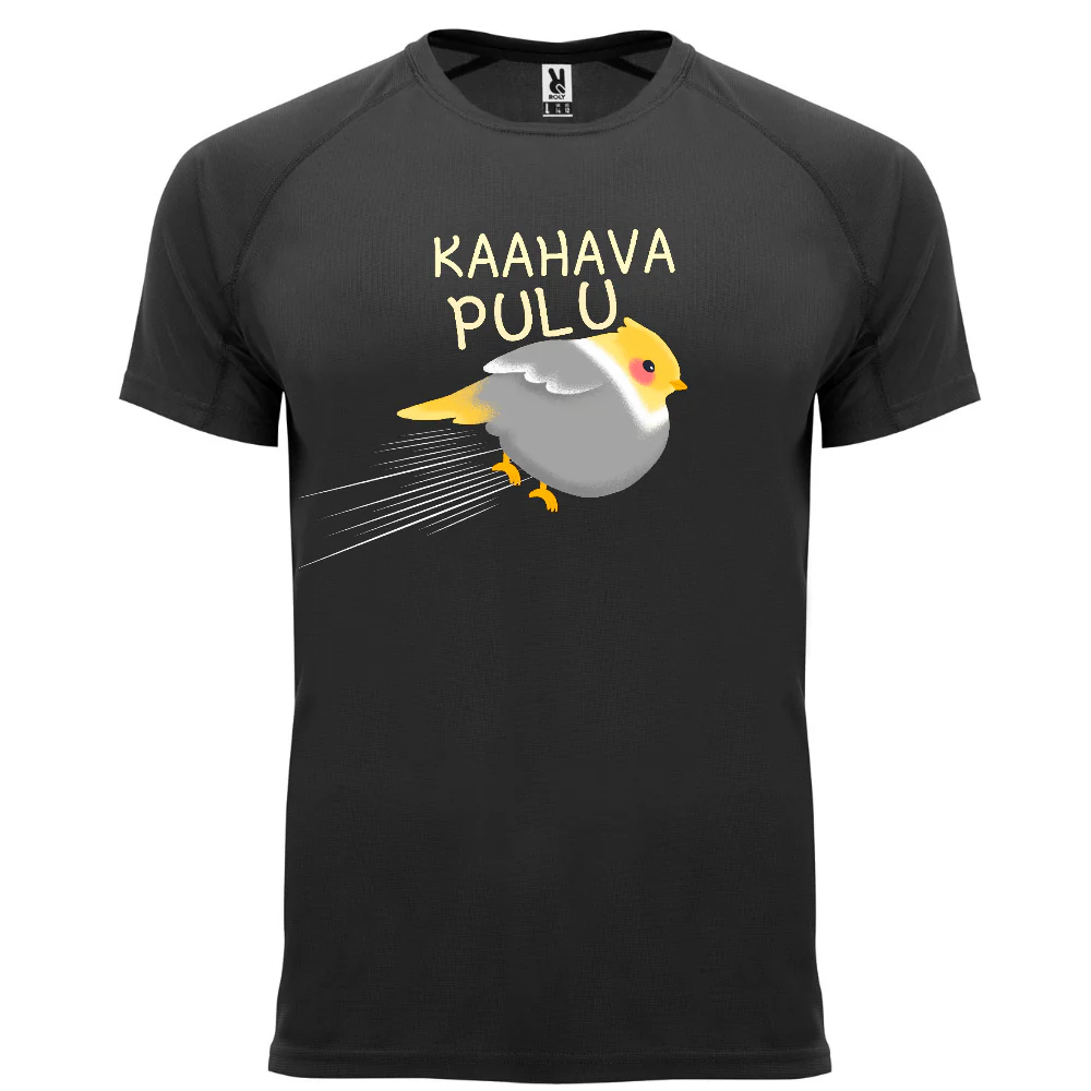 TEKNINEN T-PAITA - KAAHAAVA PULU (2851)
