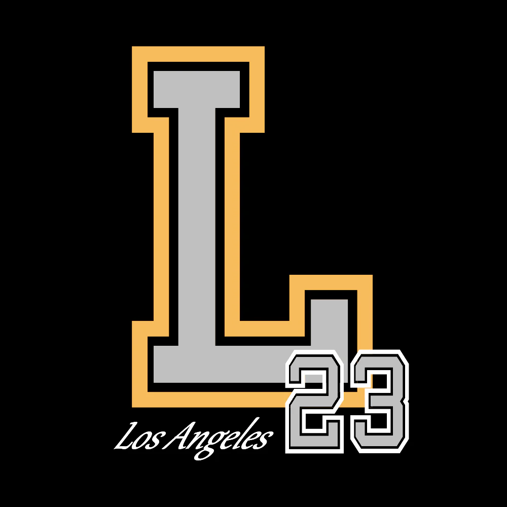 TEKNINEN T-PAITA - LOS ANGELES 23 (2807) - Image 2