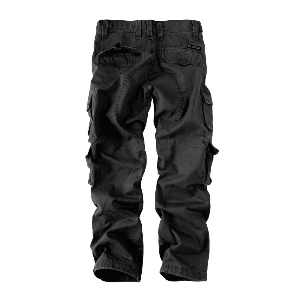 THOR STEINAR - Cargohose Ken - musta - pituus 32" - Image 9