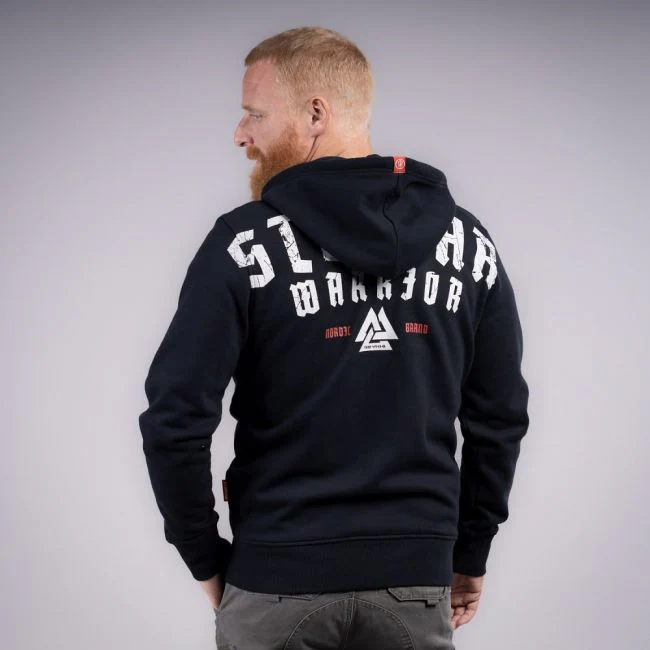 THOR STEINAR - Hooded jacket Nordrevik - vetoketjuhuppari musta
