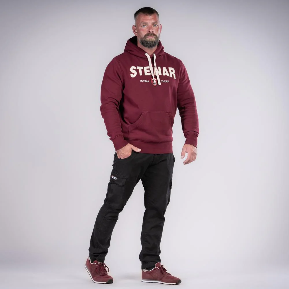 THOR STEINAR - Huppari bordeaux - Ultima hooded sweatshirt - Image 2