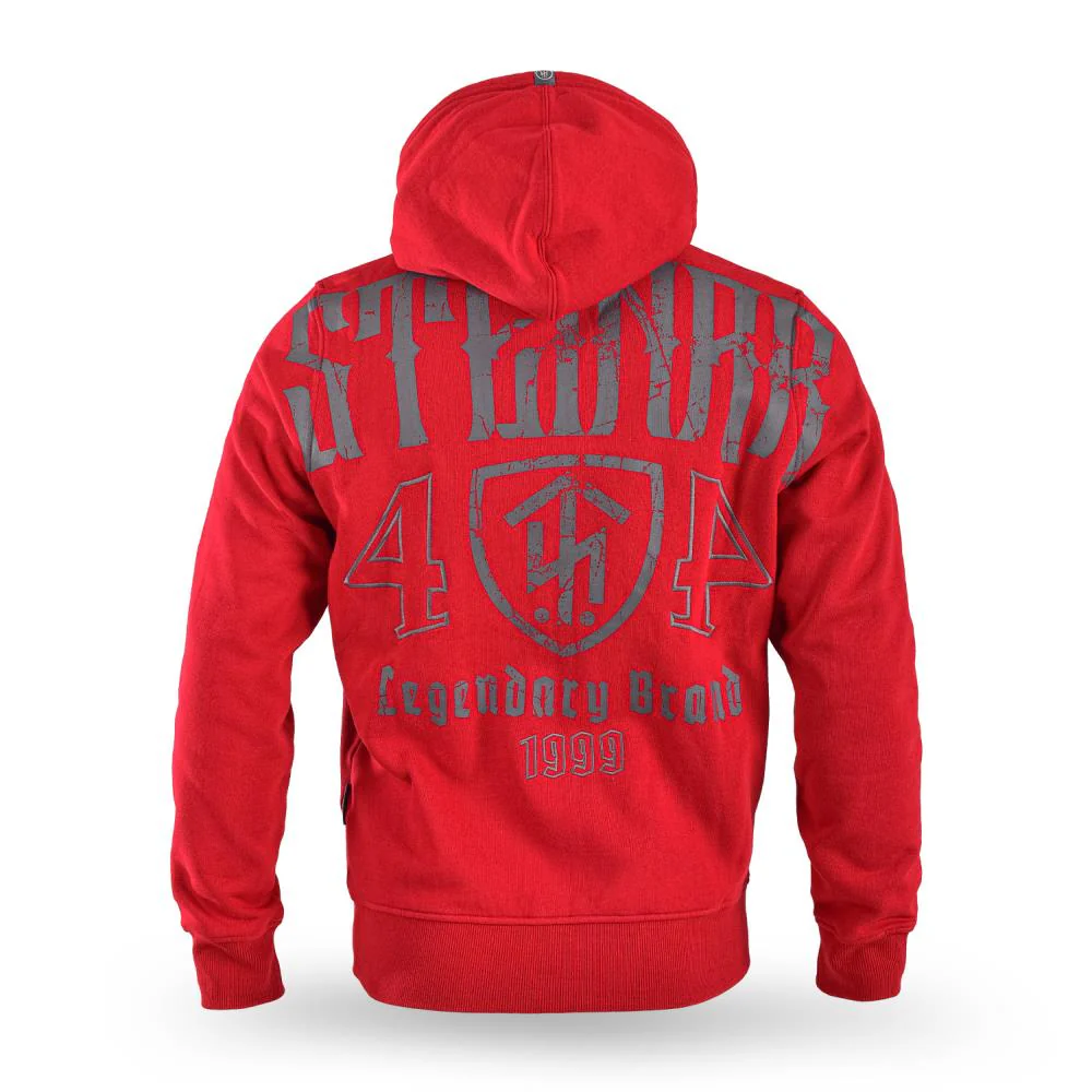 THOR STEINAR vetoketjuhuppari rot - Legendary hooded jacket