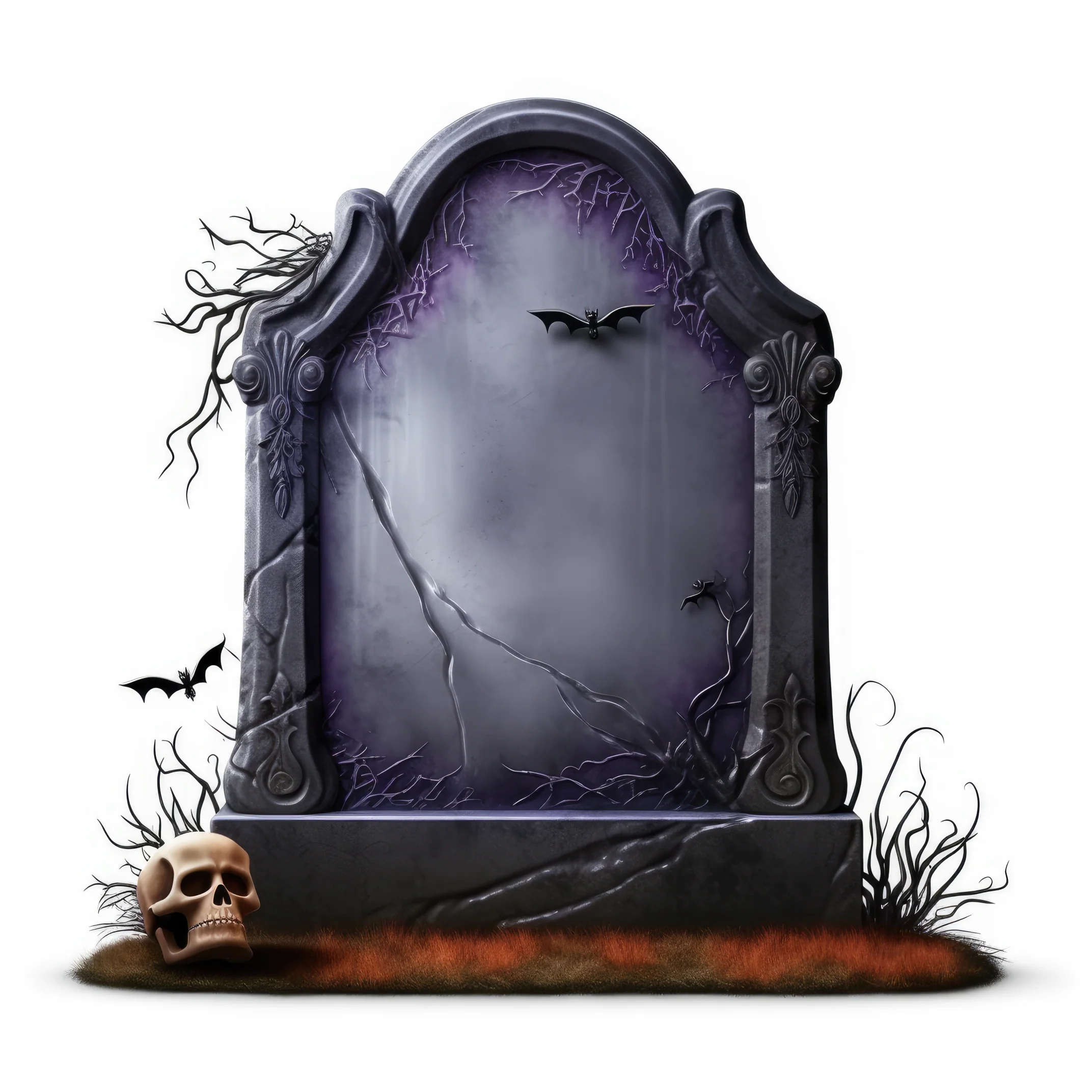 Tombstone with rip hand 1 (paitakuva)