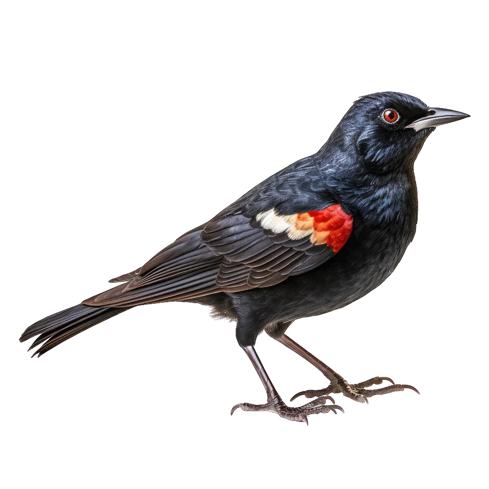 Tricolored blackbird bird 1- paitakuva