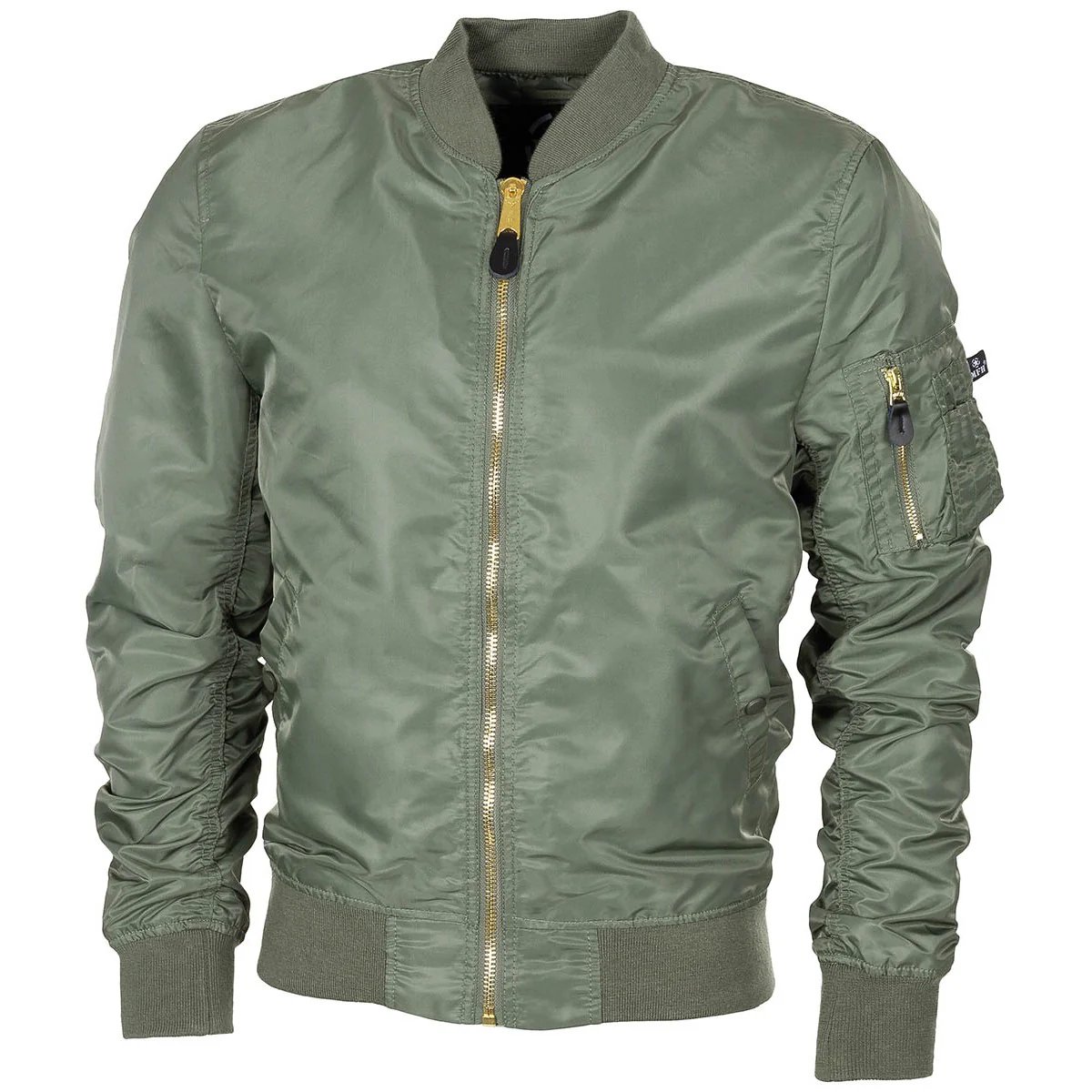 MFH US Airforce Jacket, MA1, Olive green