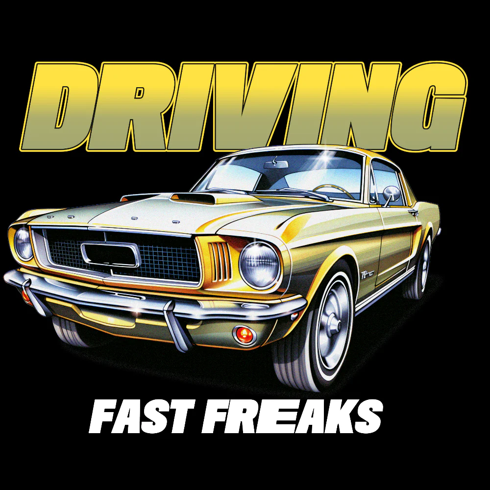 VAUHTI HUPPARI MUSTA - DRIVING FAST FREAKS (00 2797) - Image 2