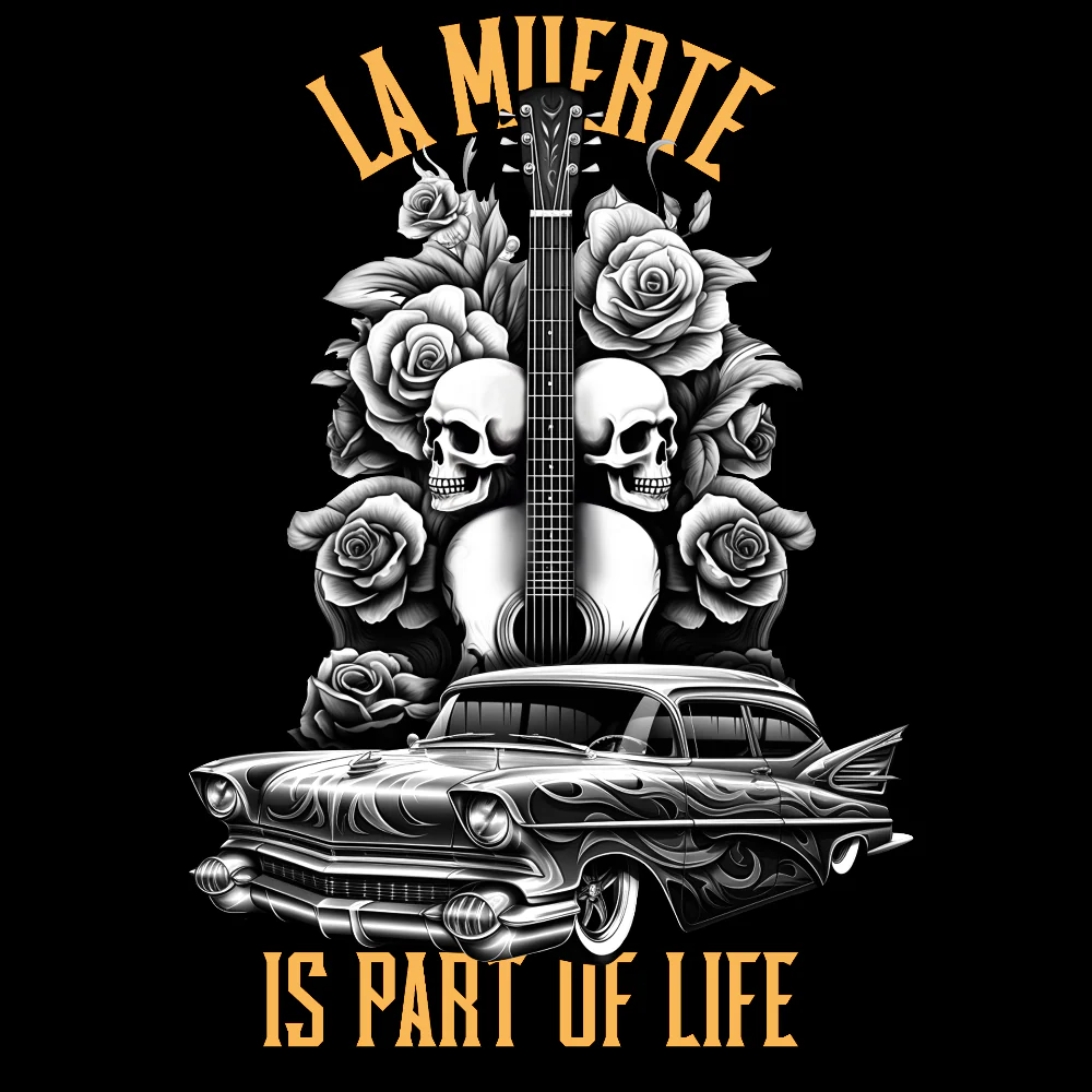 VAUHTI HUPPARI MUSTA - LA MUERTE (00 3514) - Image 2