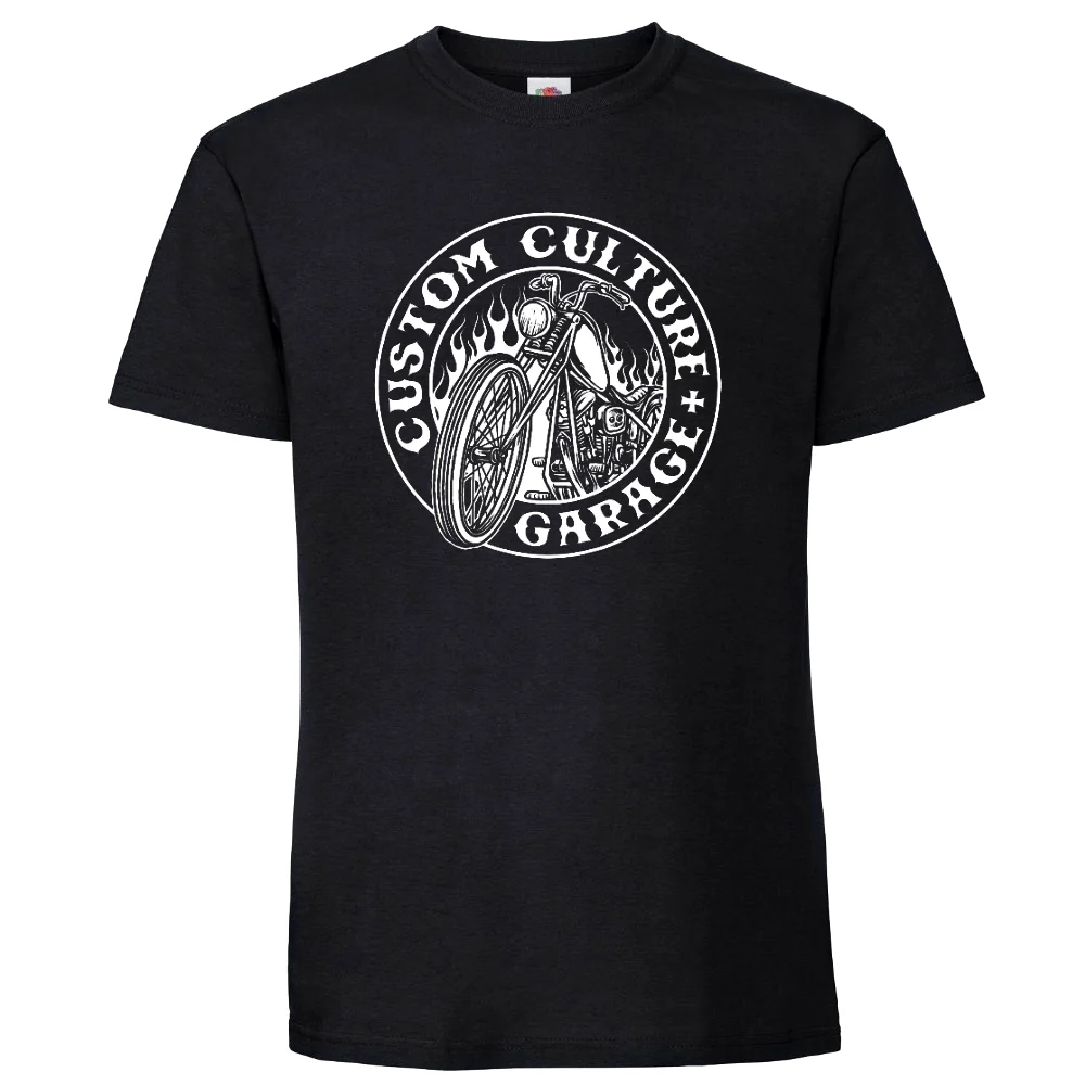 VAUHTI T-PAITA MUSTA - CUSTOM CULTURE GARAGE (00 2834)