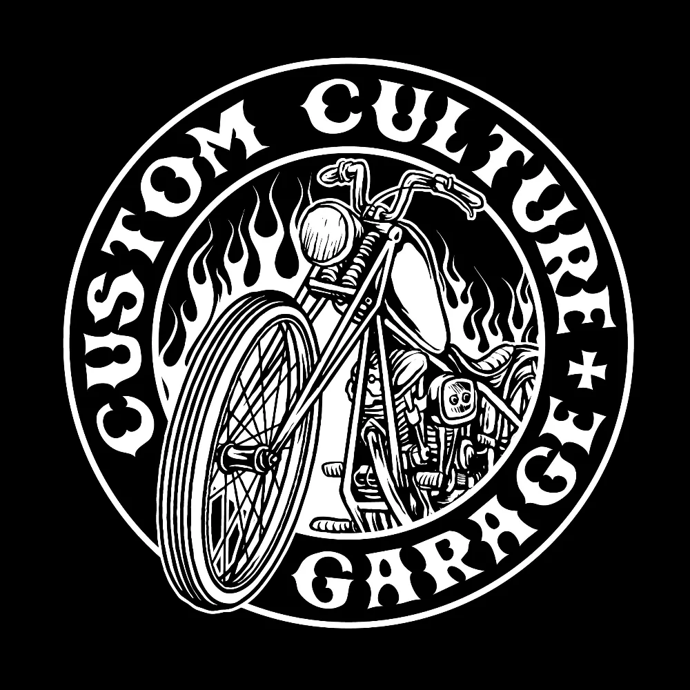 VAUHTI T-PAITA MUSTA - CUSTOM CULTURE GARAGE (00 2834) - Image 3