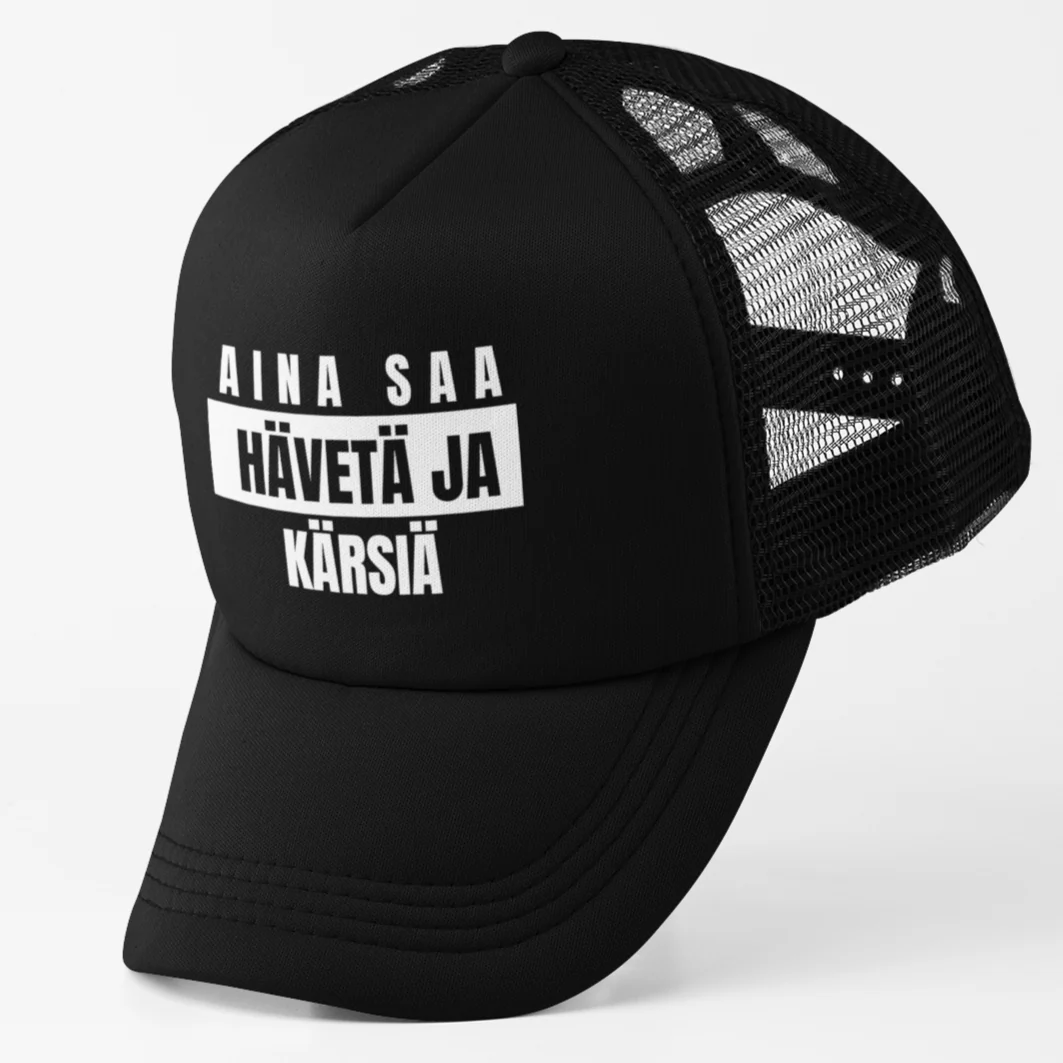 Verkkoperälippis AINA SAA KÄRSIÄ (2044) - Image 2