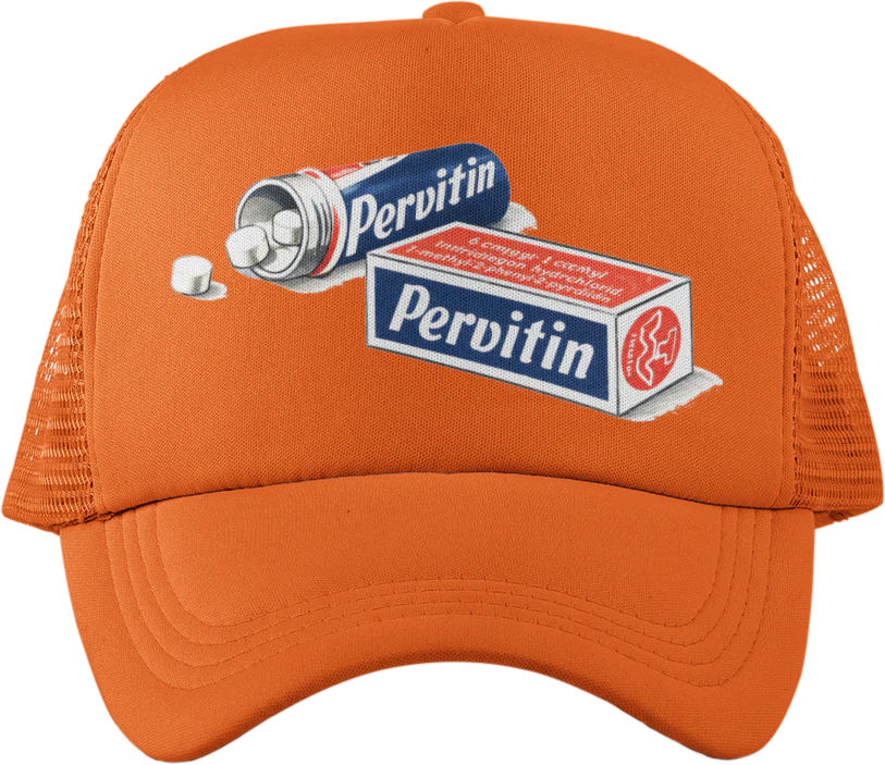 Verkkoperälippis PERVITIN (00 771)