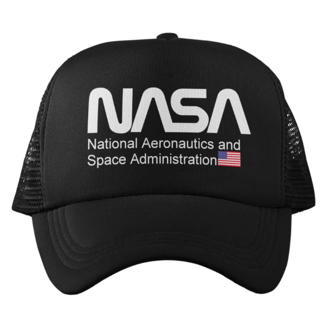 VERKKOPERÄLIPPIS - NASA LOGO & USA FLAG