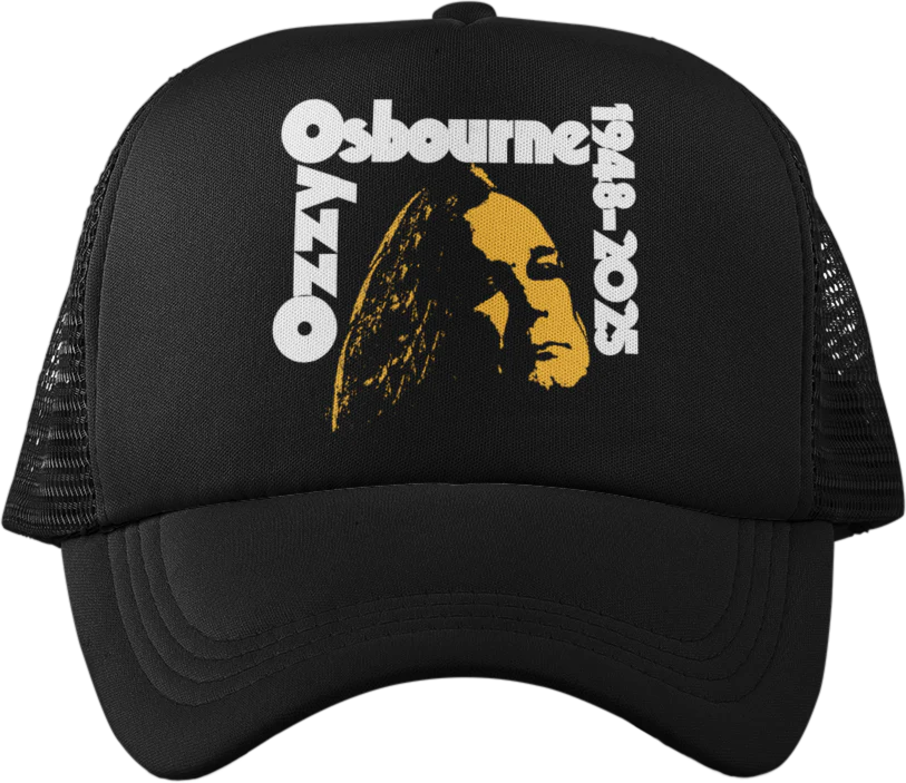 Verkkoperälippis OZZY OSBOURNE vol. 1948-2025 (00 543)