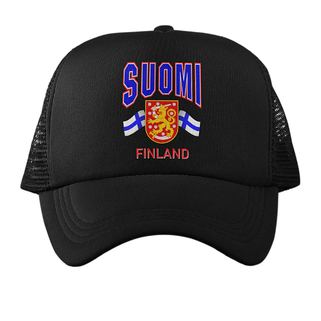 Verkkoperälippis SUOMI/VAAKUNA LIPUILLA