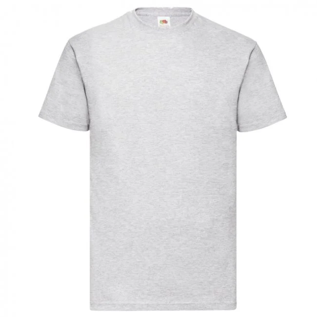 Vetoketjuhuppari + t-paita - Heather Grey - Image 2