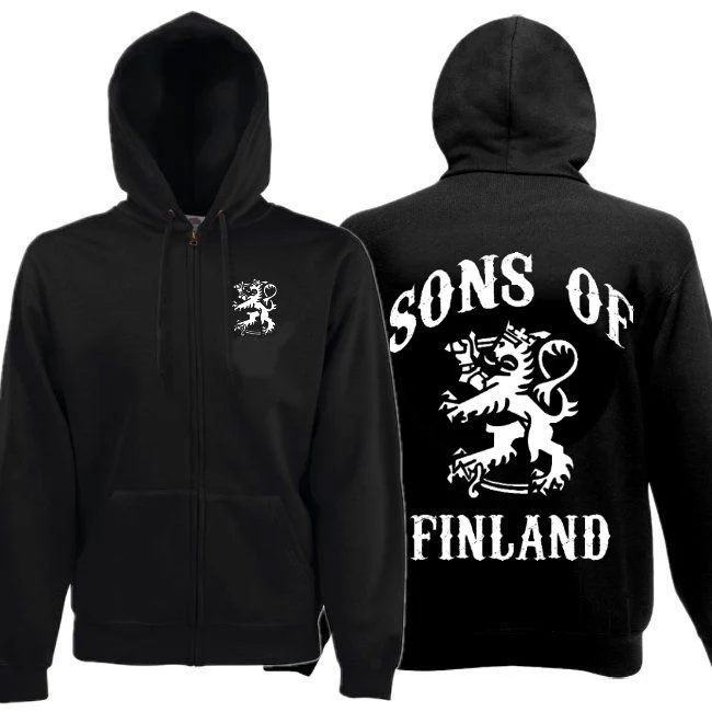 VETOKETJUHUPPARI SONS OF FINLAND musta (2642)