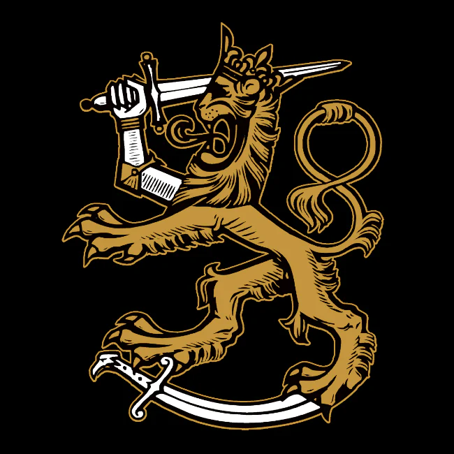 VETOKETJUHUPPARI musta - KULTA LEIJONA (00 622AA) - Image 2