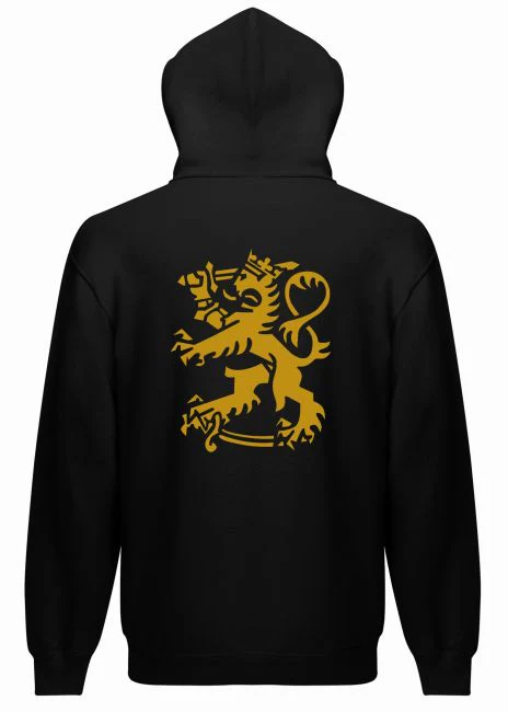 VETOKETJUHUPPARI MUSTA - KULTAINEN LEIJONA - Image 2
